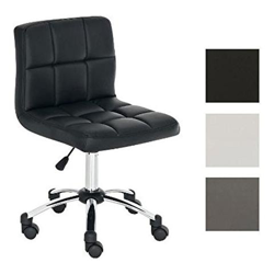 Sedia Sgabello Lavoro Medica - Sedia Poltrona Centro Estetico Imbottita In Similpelle - Sedia Girevole 360°e Regolabile - Sedia Design 5 Ruote Sedia Computer Ergonomica Nero características