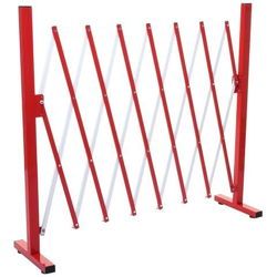 Recinto Traliccio A Fisarmonica Estensibile Hwc-b34 Alluminio Rosso ~ Altezza 103cm, Larghezza 28-200cm características