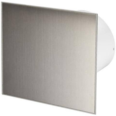 125mm Timer Aspiùatore Inox Pannello Frontale Trax Parete Soffitto Ventilatore