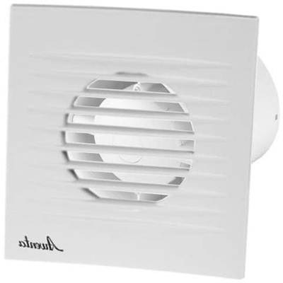 100mm Sensore Di Umidit Aspiùatore Bianca Abs Pannello Frontale Riff Parete Soffitto Ventilatore