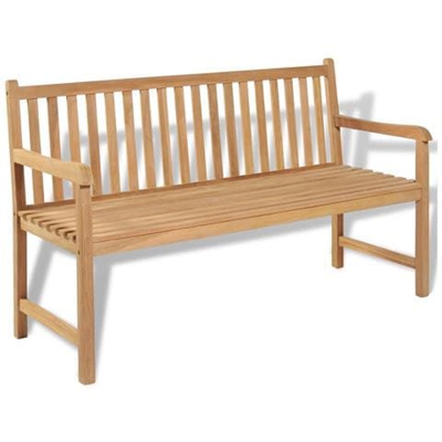 Panchina da Giardino 150 cm in Teak