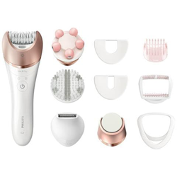 Epilatore tradizionale Satinelle Prestige Pedi con accessorio esfoliante pedicure, dischi in ceramica, w&d, cordless, ricaricabile, opti light, testina massaggiante, testina di rasatura, testina per utilizzo su viso, testina per utilizzo su aree delicate, skin stretcher, testina trimmer, spazzola es en oferta