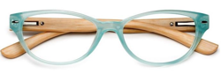 OCCHIALE DA LETTURA PREMONTATO TWINS PLATINUM EMMA CELESTE +3,00 precio