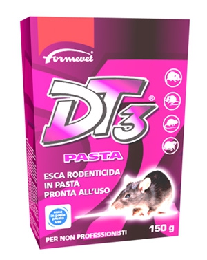 DT3 PASTA ESCA RODENTICIDA 15 BUSTINE DA 10 G