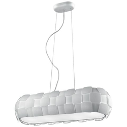 I-NECTAR-S4 - Lampadario sospeso bianco allungato 24 watt E27 características