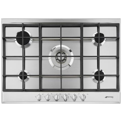 Piano Cottura P272XGH Serie Selezione a Gas 5 Fuochi Gas Colore Inox