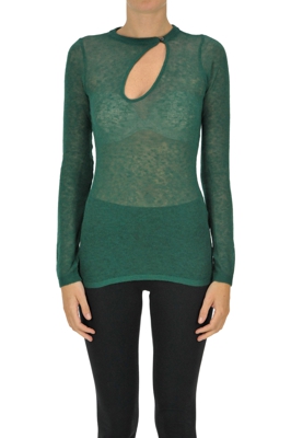 Cut-out pullover