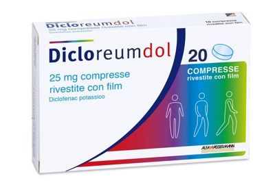 DICLOREUM DOL*20CPR RIV 25MG