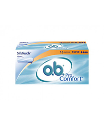O.B.® ProComfort™ Super Per Flusso Da Medio A Pesante 16 Pezzi características