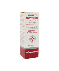 Argento Proteinato Marco Viti1% Gocce Nasali E Auricolari 10ml precio