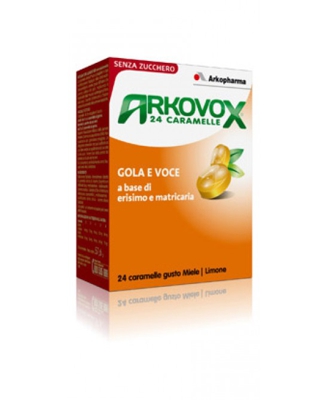 Arkopharma Arkovox Gusto Miele Limone 24 Caramelle
