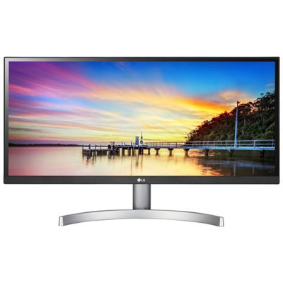Monitor 29'' LED IPS FullWide Full HD 29WK600-W 2560 x 1080 Tempo di Risposta 5 ms HDR