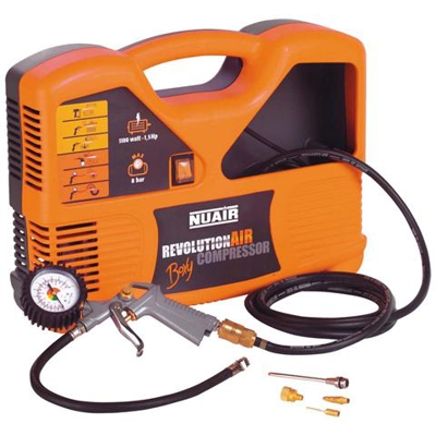 Compressore Portatile Boxy, 8 Bar, 2 Lt, 15x15x15 Cm