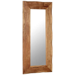 Specchio Cosmetico In Legno Massello Di Acacia 50x110 Cm precio
