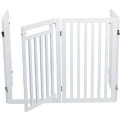 Cancelletto Per Cani 60-160 Cm Bianco 39363 características
