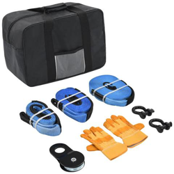 Set Di Cinghie Da Traino 9 Pz Per Auto en oferta