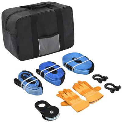 Set Di Cinghie Da Traino 9 Pz Per Auto