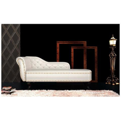 Chaise Longue Chesterfield Poltrona, Bianco Crema características