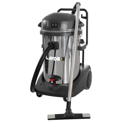 Domus Bidone Aspirapolvere Potenza 2400 Watt Colore Inox