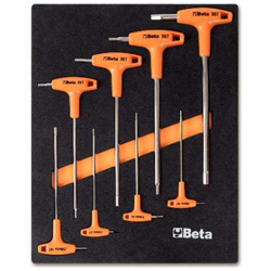 Termoformato Morbido con Assortimento di 8 Brugole con Impugnatura características