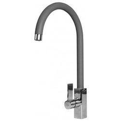 Miscelatore Monocomando con canna girevole Rain 21x40 cm Metaltek Titanium 73 en oferta