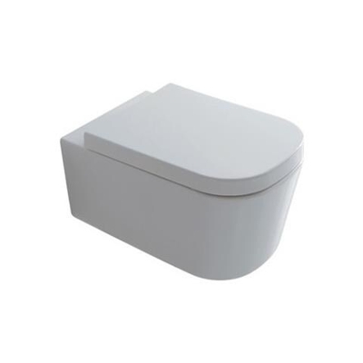 Galassia, Vaso Wc Sospeso, Serie Meg11, Art. 5411, Bianco