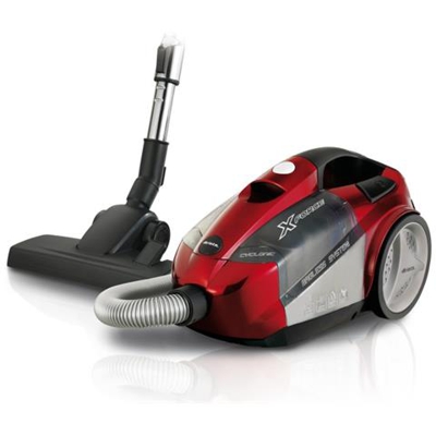 XForce Aspirapolvere a Traino Redline Senza Sacco Capacità 2.5 Litri Potenza 700 Watt