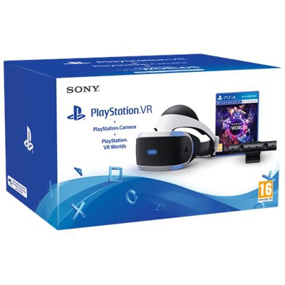 Playstation VR + Playstation Camera V2 + VR Worlds