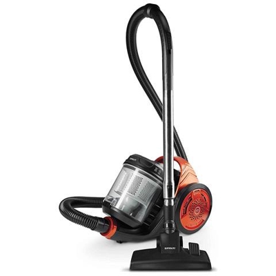 Forzaspira C130 Plus Aspirapolvere a Traino senza Sacco Potenza 700 Watt Colore Arancione / Nero