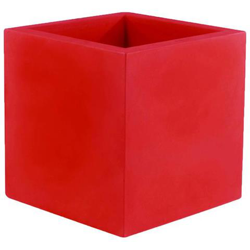 Modello Vaso Cubo - Rosso Opaco - 50cm precio