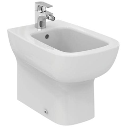 Bidet Monoforo A Pavimento Filo Parete Bianco Serie Ese Art. t281301 - Bianco Monoforo A Magazzino precio