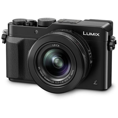DMC-LX100 Nero Sensore MOS 12Mpx Zoom Ottico 3x Display 3'' Filmati 4K Ultra HD Stabilizzatore Ottico Wi-Fi NFC