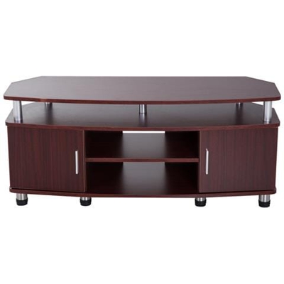 Mobile Porta Tv Classico Da Soggiorno Con 2 Ripiani, Marrone 120x39.5x52cm