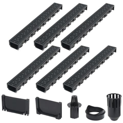 Canalette Di Drenaggio 6 Pz Plastica 6 M características