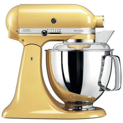 5KSM175PMY Robot da Cucina 7 Accessori Inclusi Capacità 4.8 L Potenza 300 W Colore Giallo