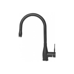 Miscelatore Monocomando con canna girevole e doccetta estraibile Neva 20x38 cm Granitek Antracite 59 en oferta