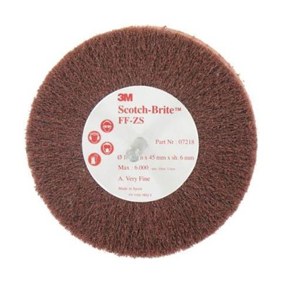 Scotch-brite Pennello Ff-zs Finissima Diametro Di 100 Mm X 5