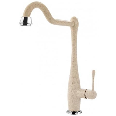 Miscelatore Monocomando con Canna Alta Queen in Avena