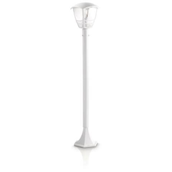 Lampione Palo da Esterno in Alluminio Bianco 100 cm en oferta