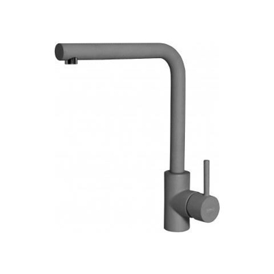 Miscelatore Monocomando con canna girevole Trail 18x32 cm Metaltek Titanium 73