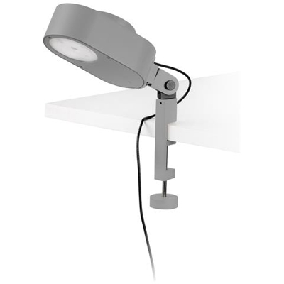 Inviting Led Lampada Clip Grigia, Faro Barcelona