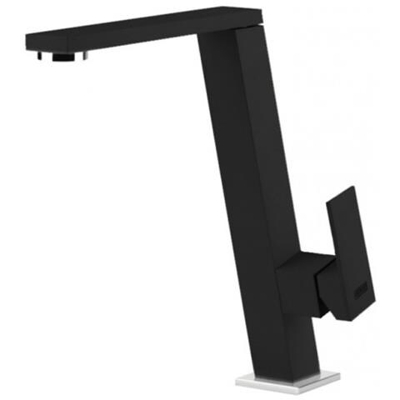 Miscelatore Monocomando con Canna Girevole Inclinata Blade in Kuro 86