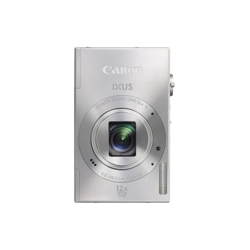 Fotocamera digitale compatta Canon IXUS 500 HS - 10,1 Megapixel - Argento - 7,6 cm (3'') LCD - 16:9 - 12x Zoom Ottico - 4x - Ottico (IS) - 3648 x 2736 Immagine - 1920 x 1080 Video - HDMI - PictBridge - Modalità HD Movie en oferta