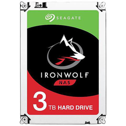 Hard Disk IronWolf per NAS 3 TB 3,5” Interfaccia Sata III 6 Gb / s 5900 Rpm Buffer 64 MB precio