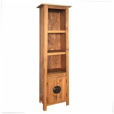 Mobile Da Bagno In Massello Di Pino Riciclato 48x32x170 Cm