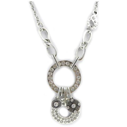 collana 'french touch' 'queen' argentato - [ c7663] precio