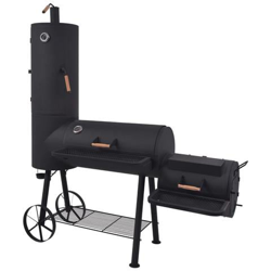 Barbecue A Carbonella Con Ripiano Inferiore Nero Xxl características