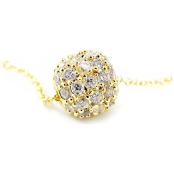 oro collana-plated 'déesse' bianco - [ h0522] en oferta