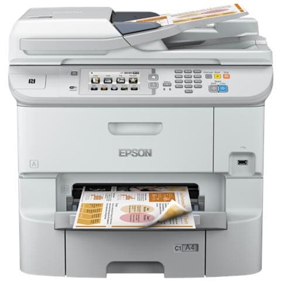 Stampante Multifunzione WorkForce Pro WF-6590DWF Inkjet a Colori Stampa Copia Scansione Fax 4800x1200 dpi 34 ppm Wi-Fi USB 2.0 Ethernet