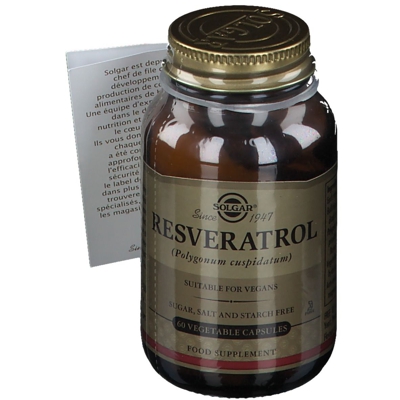SOLGAR® Resveratrol Polygonum cuspidatum